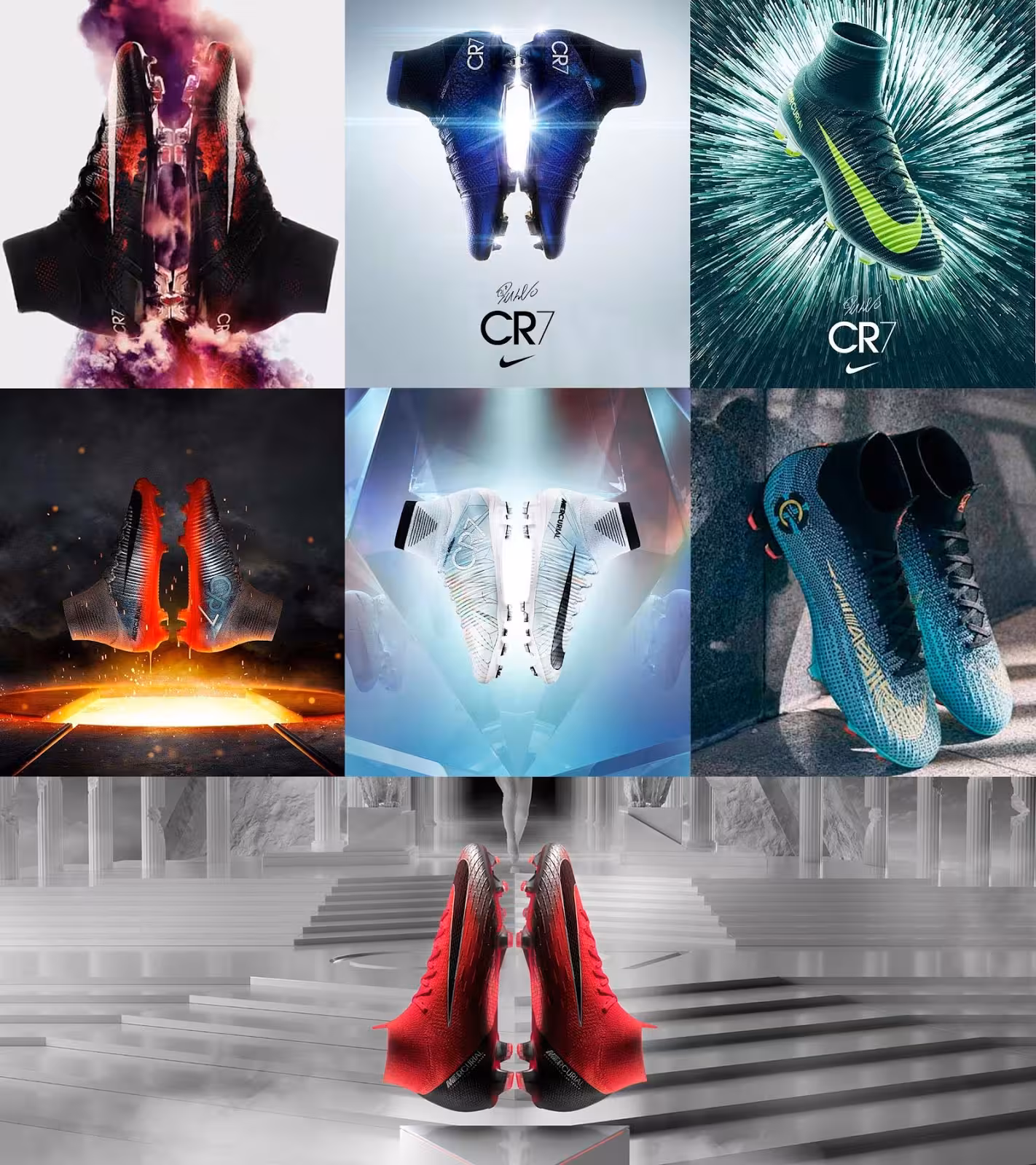 The CR7 Chapters Series: Storytelling Through Footwear (2015–2018)